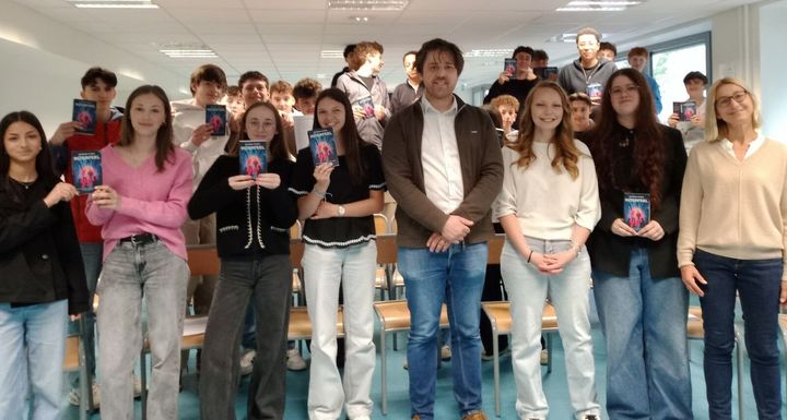 Rencontre « Jeunes en librairie » au lycée Carriat, Bourg-en-Bresse, mai 2026