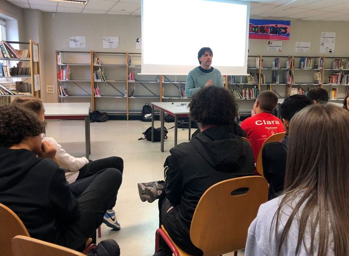 Une semaine de rencontres au collège Balzac, Vénissieux, novembre 2024